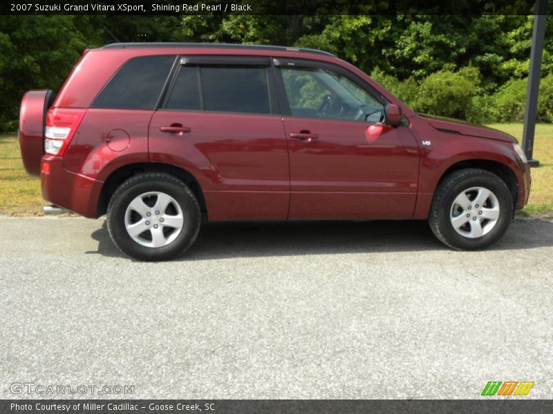 Shining Red Pearl / Black 2007 Suzuki Grand Vitara XSport