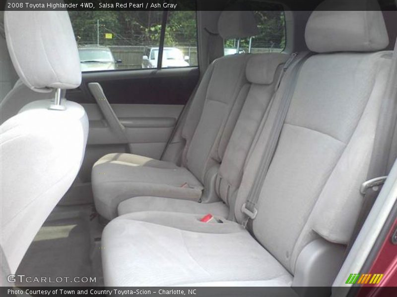 Salsa Red Pearl / Ash Gray 2008 Toyota Highlander 4WD