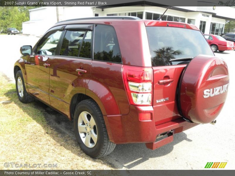 Shining Red Pearl / Black 2007 Suzuki Grand Vitara XSport