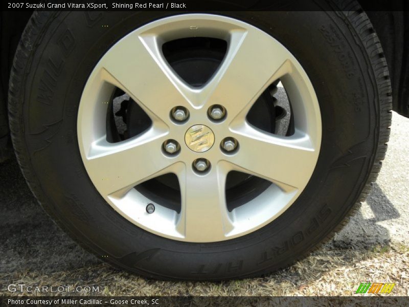 Shining Red Pearl / Black 2007 Suzuki Grand Vitara XSport