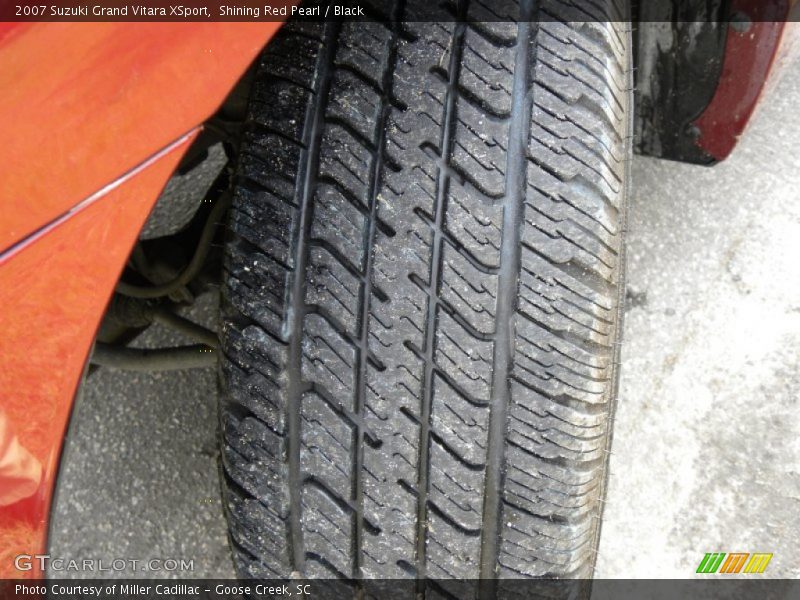 Shining Red Pearl / Black 2007 Suzuki Grand Vitara XSport