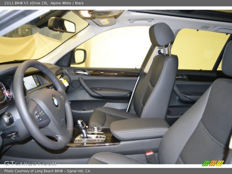  2011 X3 xDrive 28i Black Interior