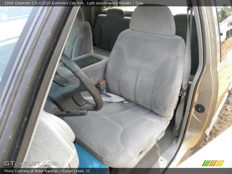  1998 C/K K1500 Extended Cab 4x4 Gray Interior
