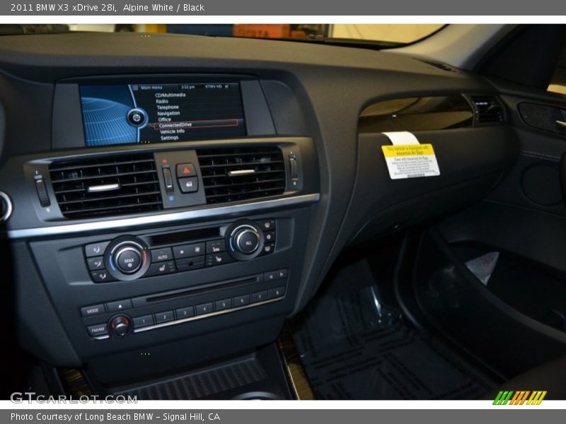 Controls of 2011 X3 xDrive 28i