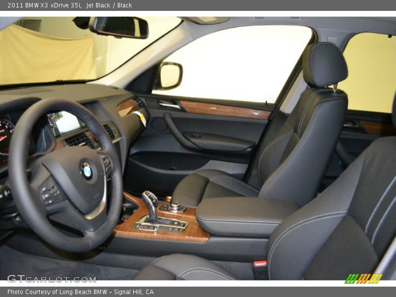 2011 X3 xDrive 35i Black Interior
