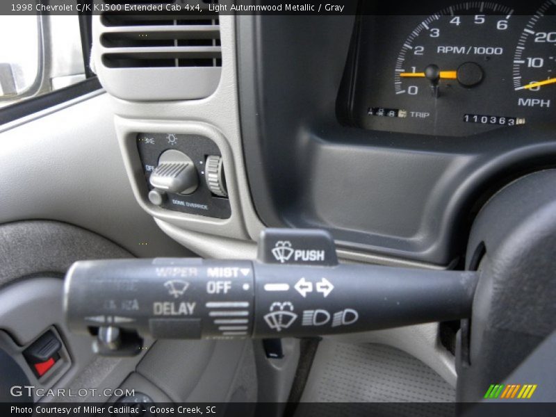 Controls of 1998 C/K K1500 Extended Cab 4x4