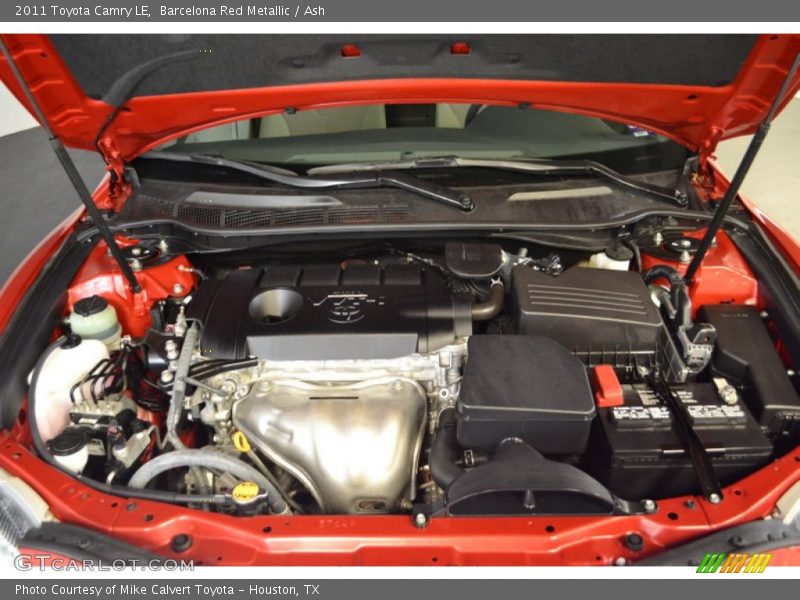 Barcelona Red Metallic / Ash 2011 Toyota Camry LE