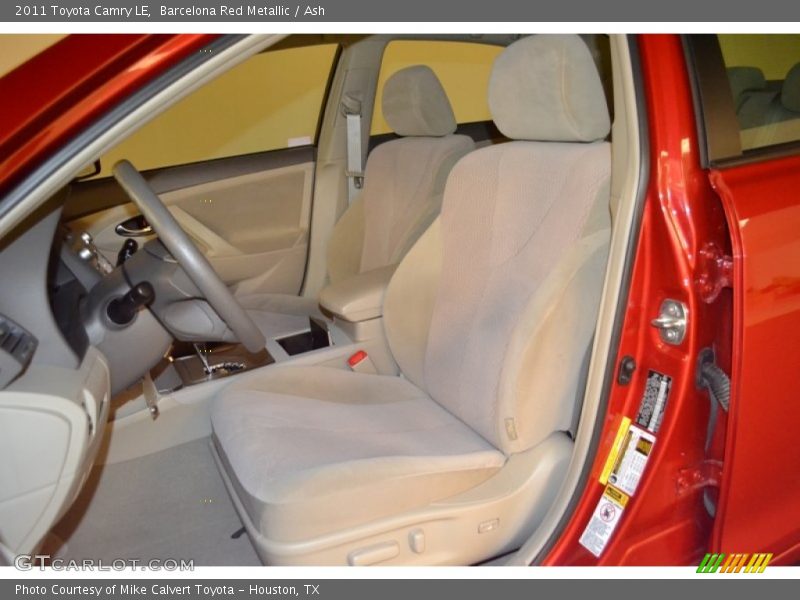 Barcelona Red Metallic / Ash 2011 Toyota Camry LE