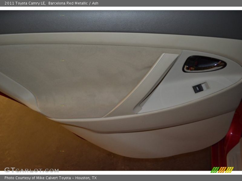 Barcelona Red Metallic / Ash 2011 Toyota Camry LE
