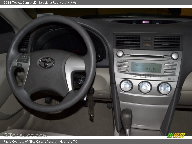 Barcelona Red Metallic / Ash 2011 Toyota Camry LE