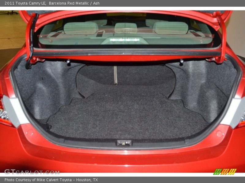 Barcelona Red Metallic / Ash 2011 Toyota Camry LE
