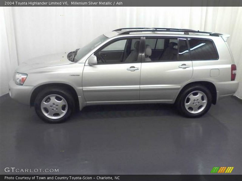 Millenium Silver Metallic / Ash 2004 Toyota Highlander Limited V6