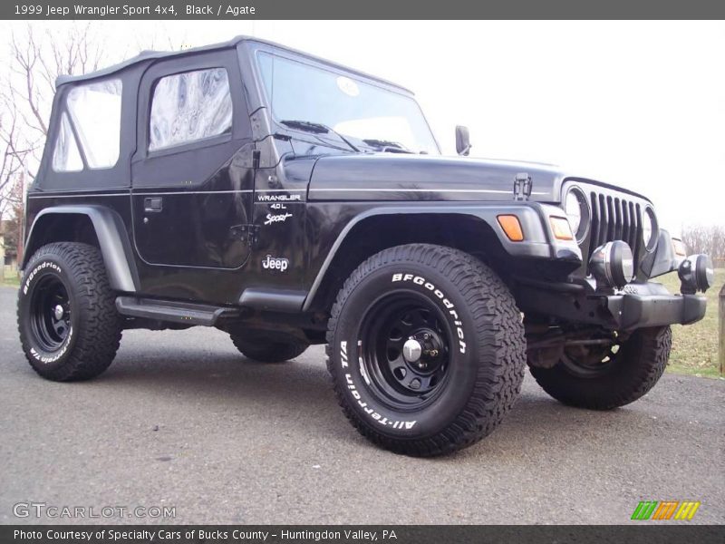 Black / Agate 1999 Jeep Wrangler Sport 4x4