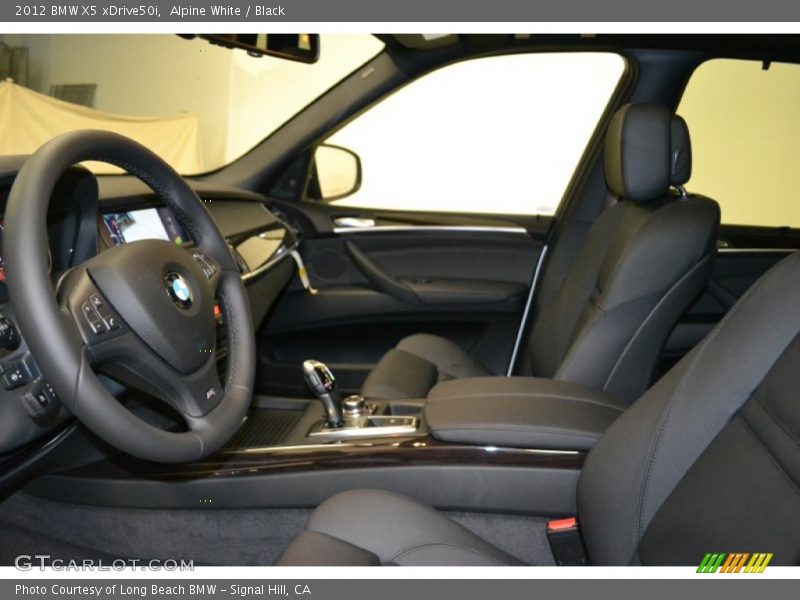  2012 X5 xDrive50i Black Interior