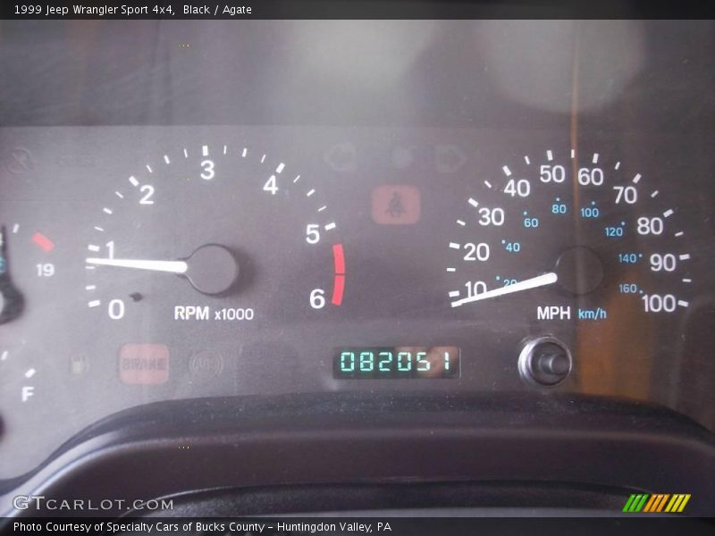 Black / Agate 1999 Jeep Wrangler Sport 4x4
