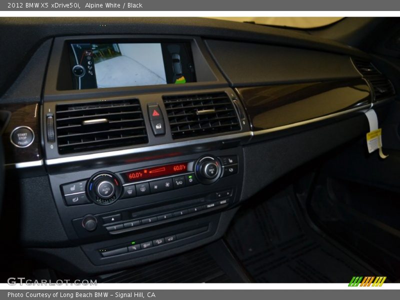 Controls of 2012 X5 xDrive50i