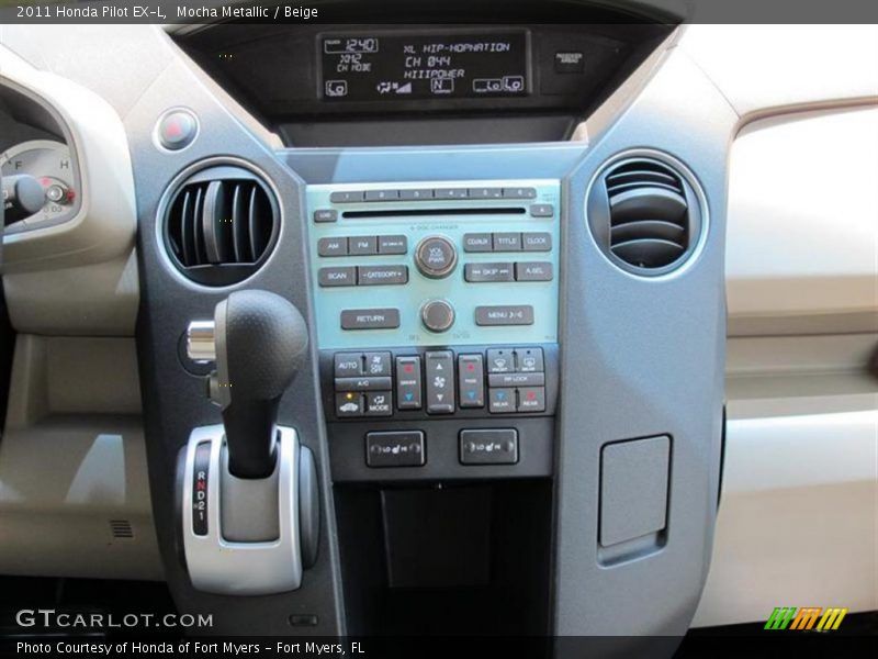 Mocha Metallic / Beige 2011 Honda Pilot EX-L