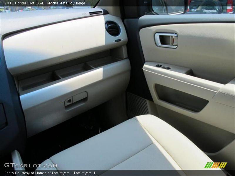 Mocha Metallic / Beige 2011 Honda Pilot EX-L