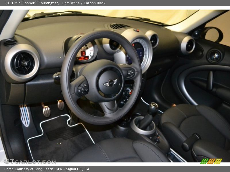 Light White / Carbon Black 2011 Mini Cooper S Countryman
