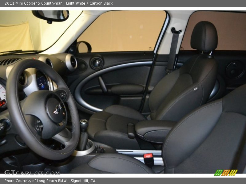 Light White / Carbon Black 2011 Mini Cooper S Countryman