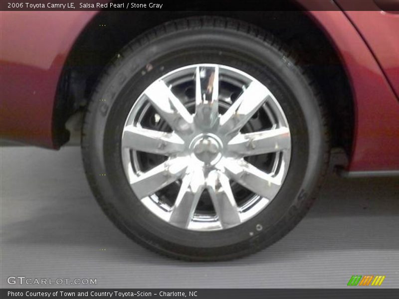 Salsa Red Pearl / Stone Gray 2006 Toyota Camry LE