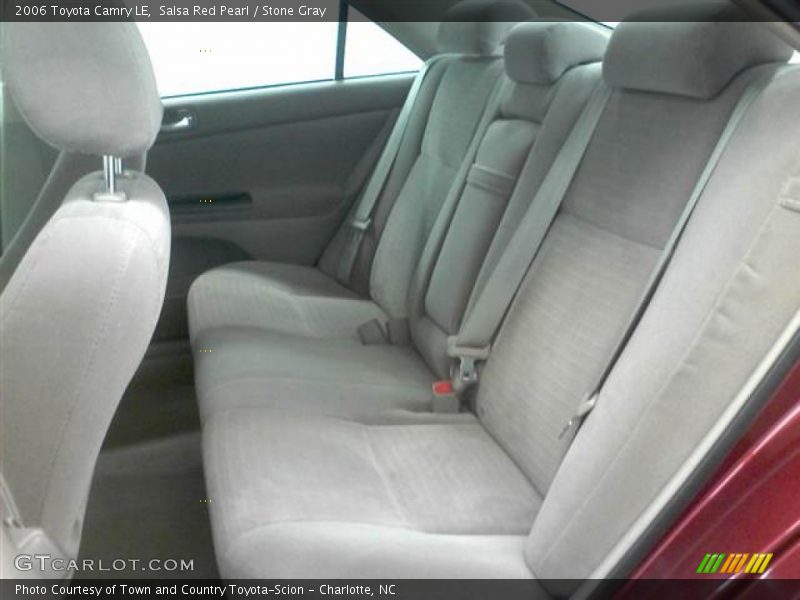 Salsa Red Pearl / Stone Gray 2006 Toyota Camry LE