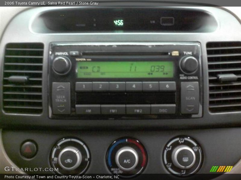 Salsa Red Pearl / Stone Gray 2006 Toyota Camry LE