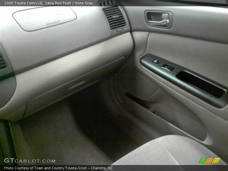 Salsa Red Pearl / Stone Gray 2006 Toyota Camry LE
