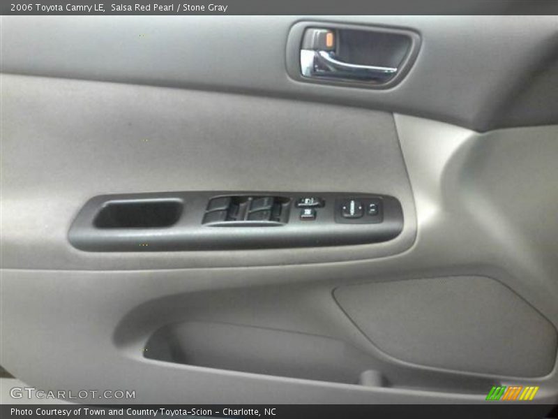 Salsa Red Pearl / Stone Gray 2006 Toyota Camry LE