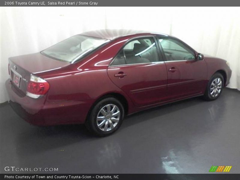 Salsa Red Pearl / Stone Gray 2006 Toyota Camry LE