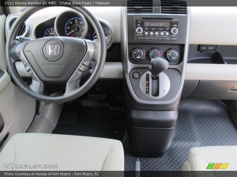 Dashboard of 2011 Element EX 4WD