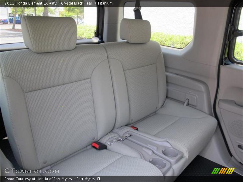 Crystal Black Pearl / Titanium 2011 Honda Element EX 4WD