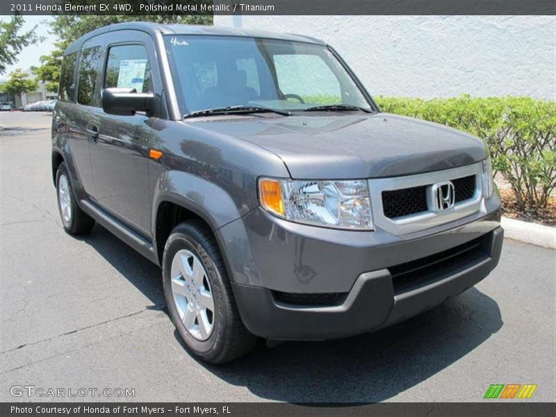Polished Metal Metallic / Titanium 2011 Honda Element EX 4WD