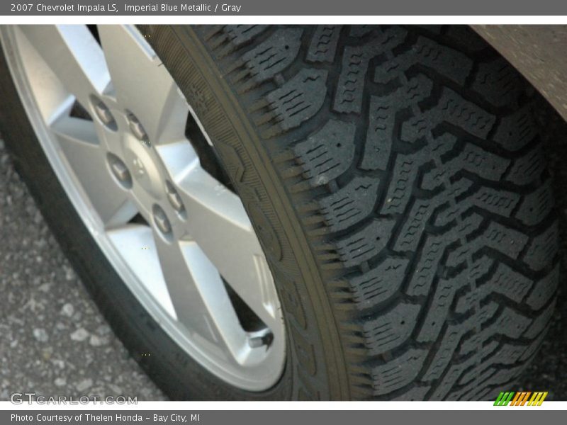 Imperial Blue Metallic / Gray 2007 Chevrolet Impala LS