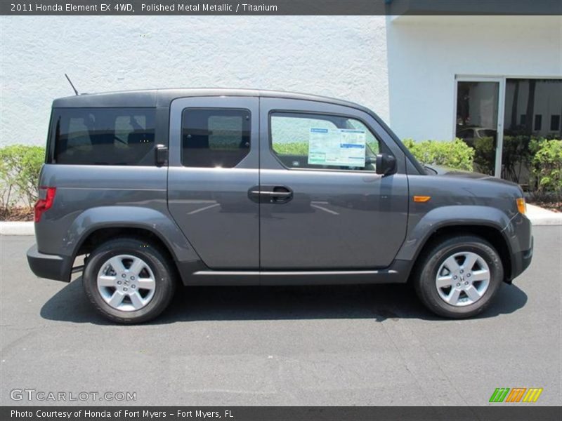 Polished Metal Metallic / Titanium 2011 Honda Element EX 4WD
