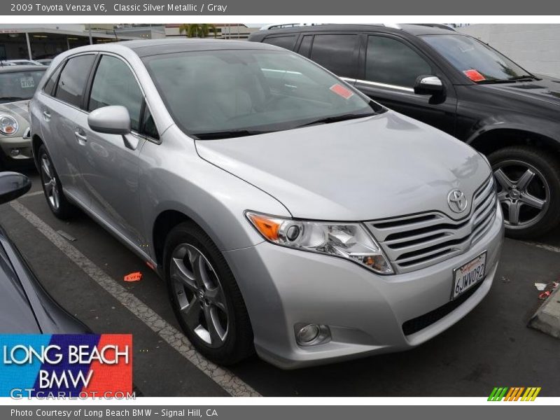 Classic Silver Metallic / Gray 2009 Toyota Venza V6