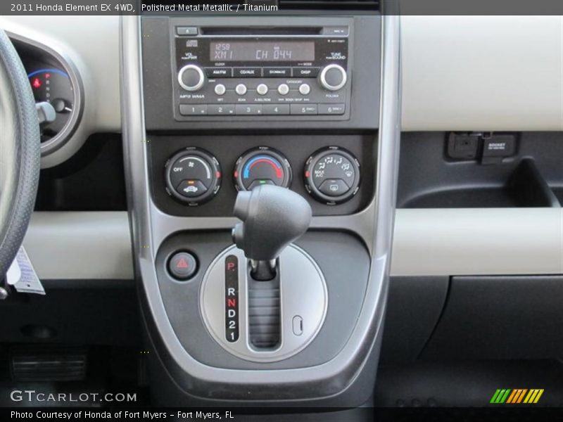 Polished Metal Metallic / Titanium 2011 Honda Element EX 4WD