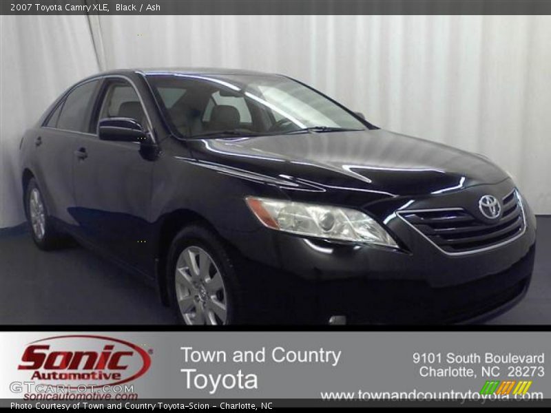 Black / Ash 2007 Toyota Camry XLE
