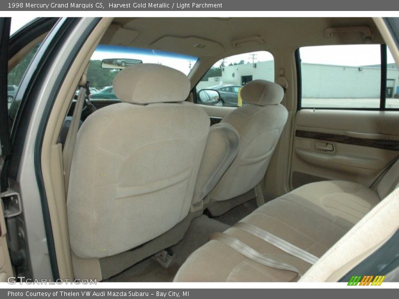 Harvest Gold Metallic / Light Parchment 1998 Mercury Grand Marquis GS