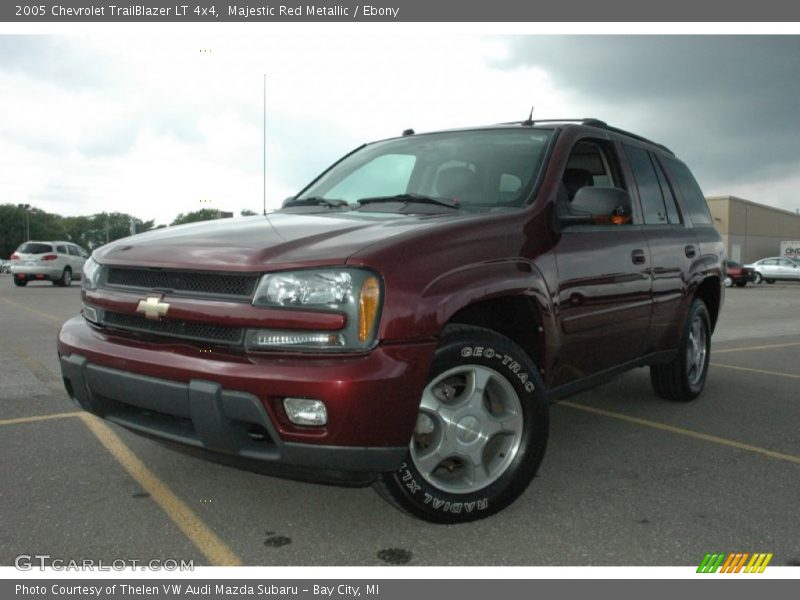 Majestic Red Metallic / Ebony 2005 Chevrolet TrailBlazer LT 4x4