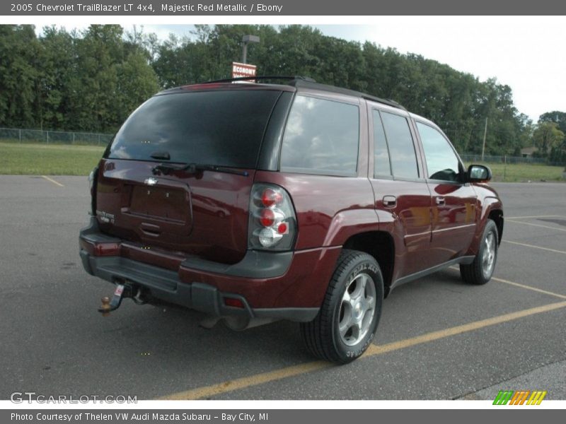 Majestic Red Metallic / Ebony 2005 Chevrolet TrailBlazer LT 4x4