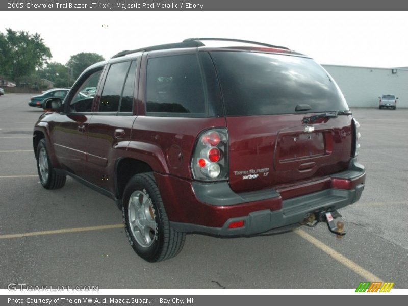 Majestic Red Metallic / Ebony 2005 Chevrolet TrailBlazer LT 4x4