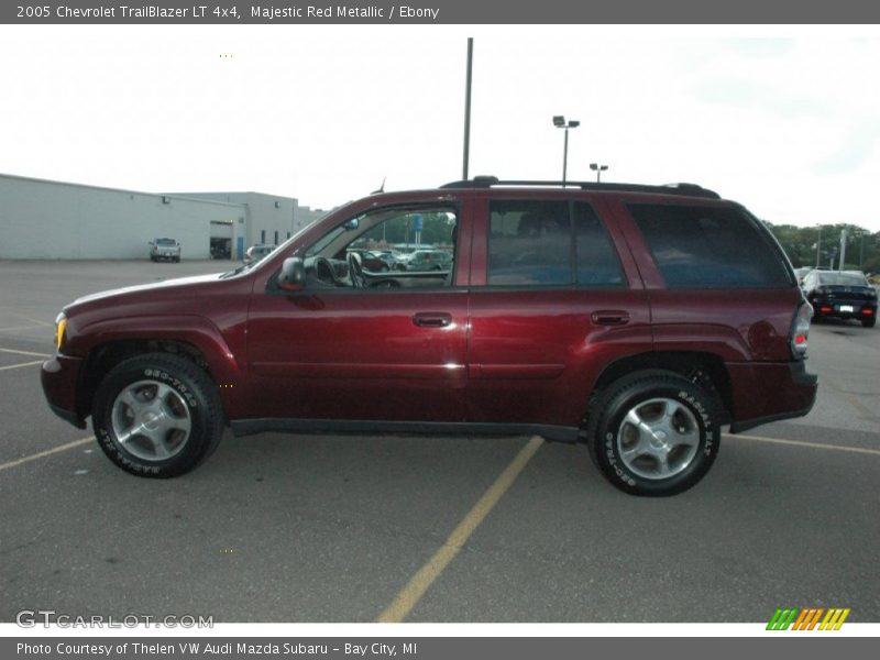 Majestic Red Metallic / Ebony 2005 Chevrolet TrailBlazer LT 4x4