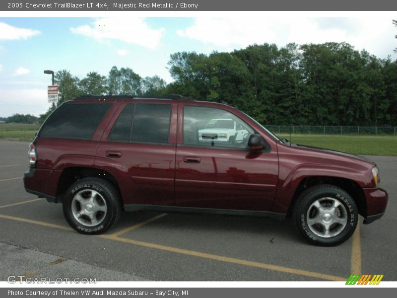 Majestic Red Metallic / Ebony 2005 Chevrolet TrailBlazer LT 4x4