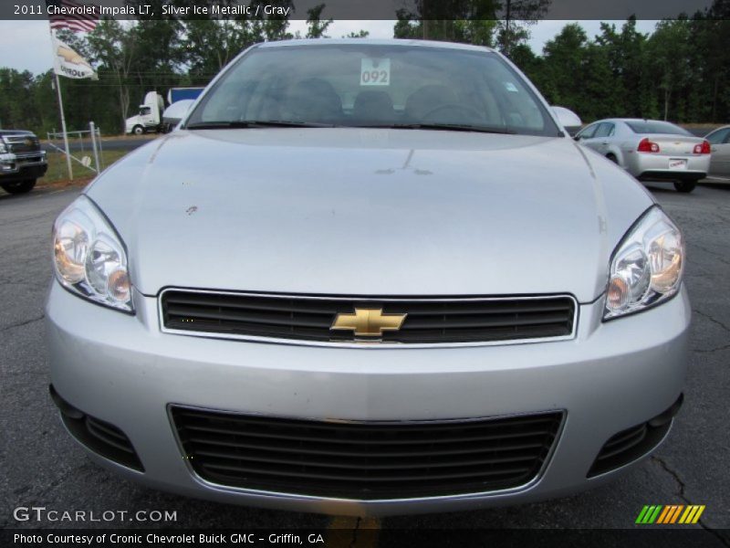 Silver Ice Metallic / Gray 2011 Chevrolet Impala LT