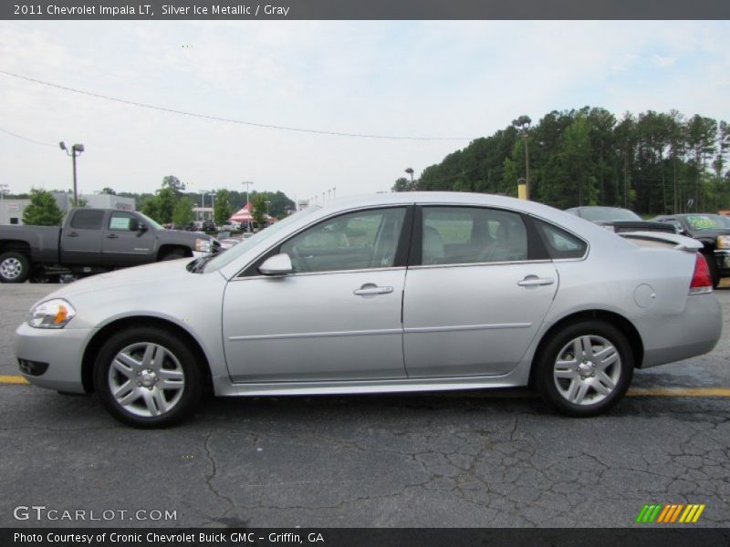 Silver Ice Metallic / Gray 2011 Chevrolet Impala LT