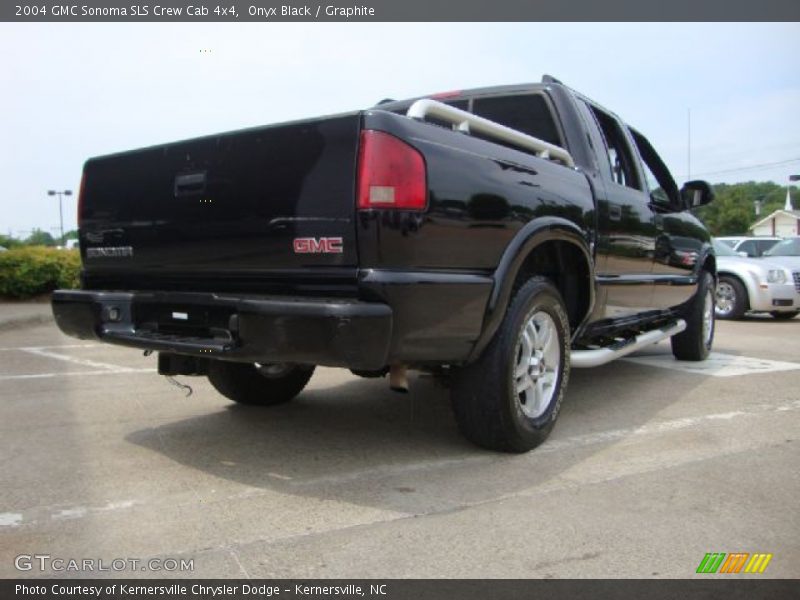 Onyx Black / Graphite 2004 GMC Sonoma SLS Crew Cab 4x4