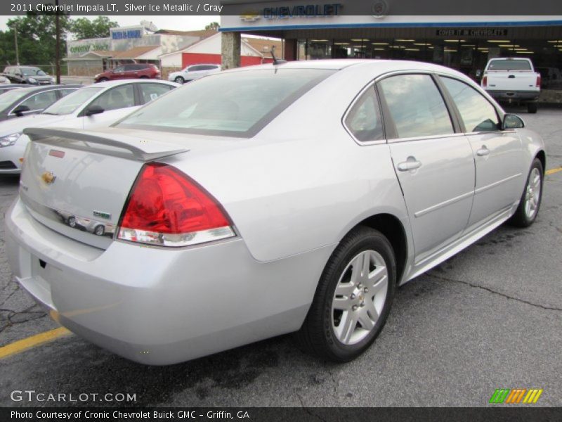 Silver Ice Metallic / Gray 2011 Chevrolet Impala LT