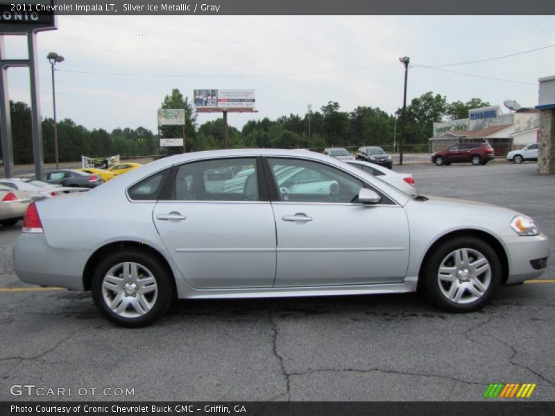 Silver Ice Metallic / Gray 2011 Chevrolet Impala LT