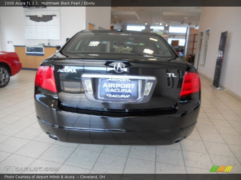 Nighthawk Black Pearl / Ebony 2006 Acura TL 3.2